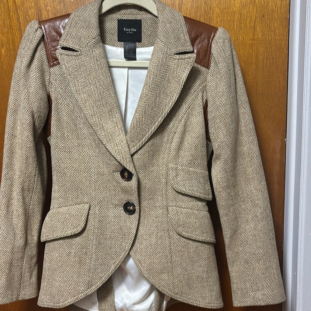 Smythe patch equestrian blazer
